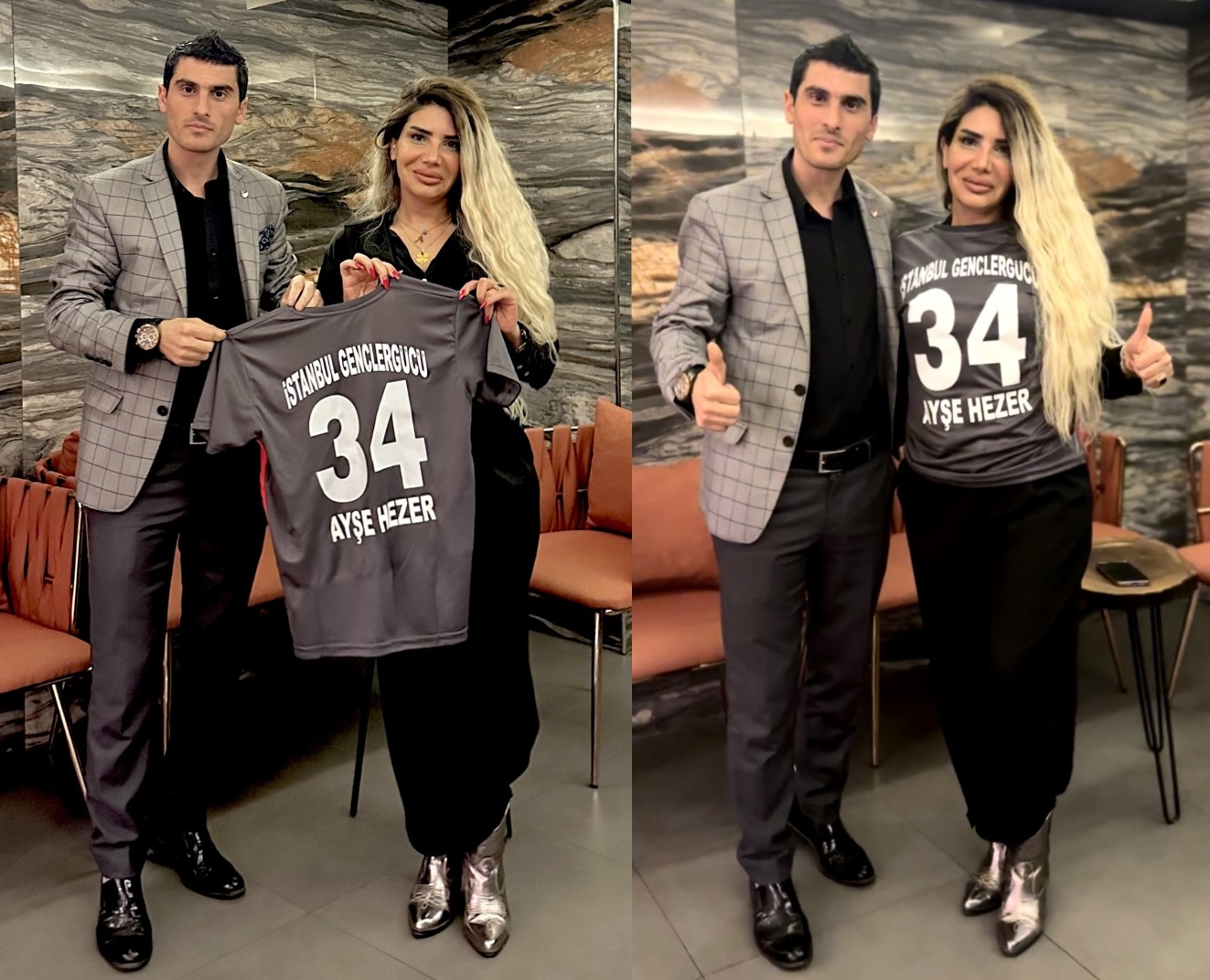 Özgür Subaşı’dan Ayşe Hezer’e Ziyaret