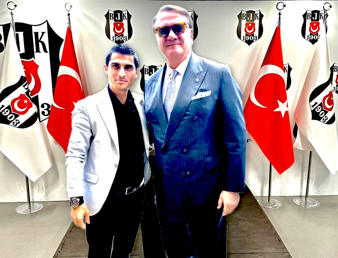 Genç Başkan Özgür subaşı Hasan Arat’la Beraber Beşiktaş jk Bayramlaşma Töreninde