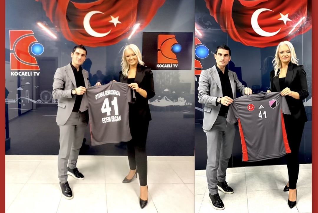 Özgür Subaşı Kocaeli Tv Sunucusu Ecem Ercan’ı Ziyaret Etti
