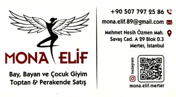 Mona Elif Akpınar Giyim Mağazası Merter’de Açıldı