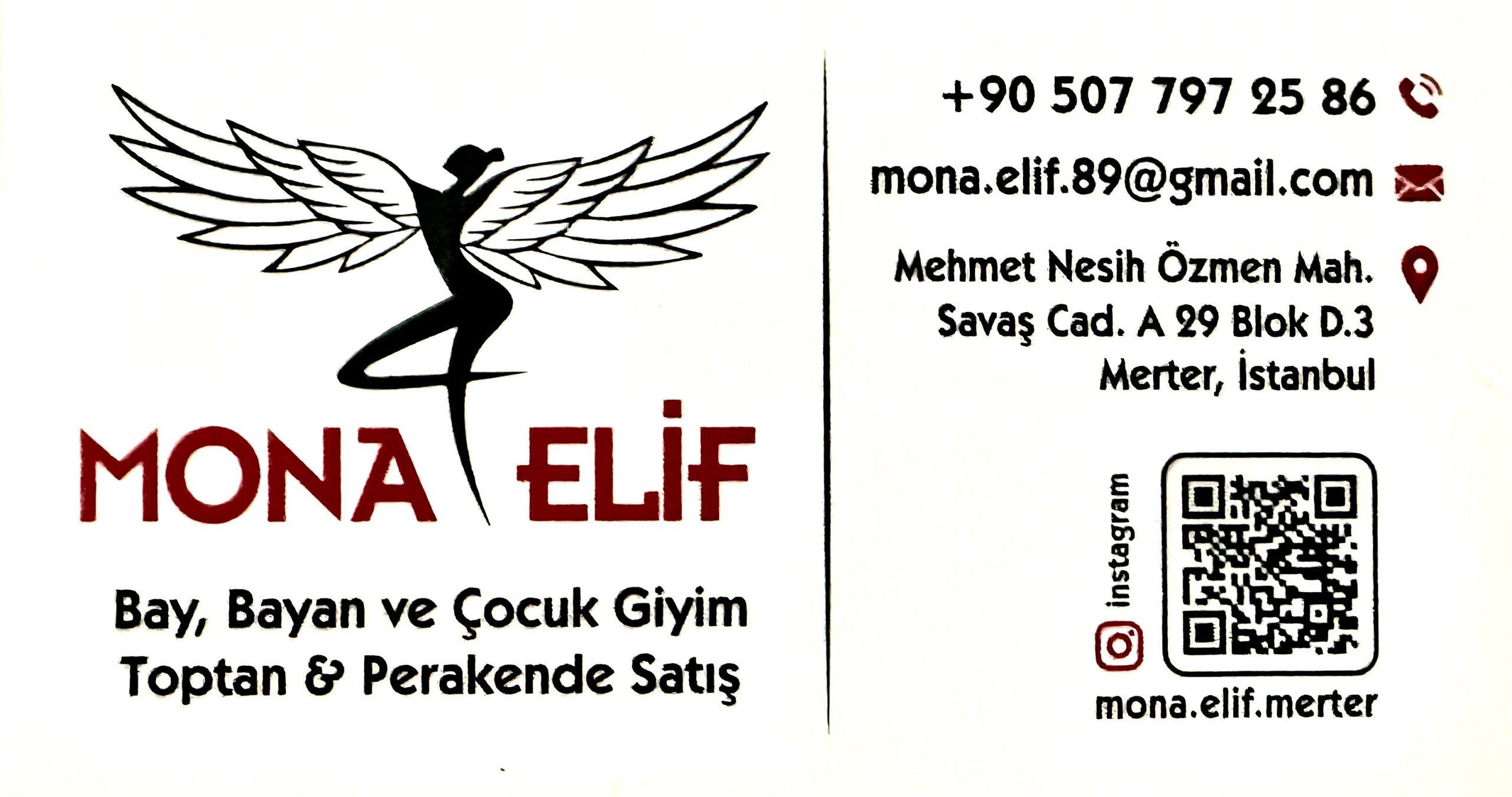 Mona Elif Akpınar Giyim Mağazası Merter’de Açıldı