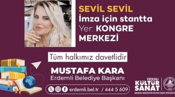 Sevil Sevil’den Mersin’de İmza Günü