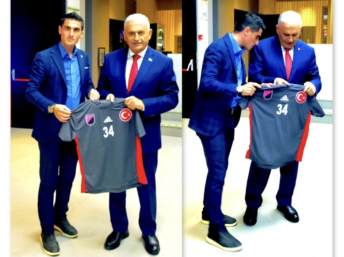 Genç Başkan Özgür Subaşı Binali Yıldırım Başkan’a Ziyaret