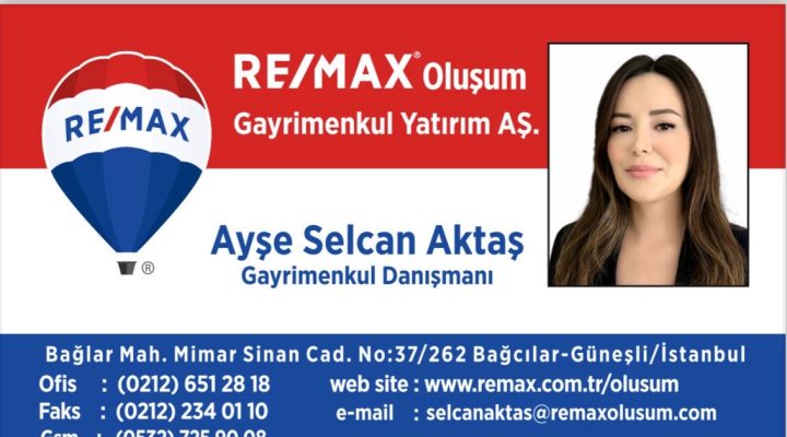 Ayşe Selcan Aktaş Emlak Sektöründe Yaptığı Çalışmalar