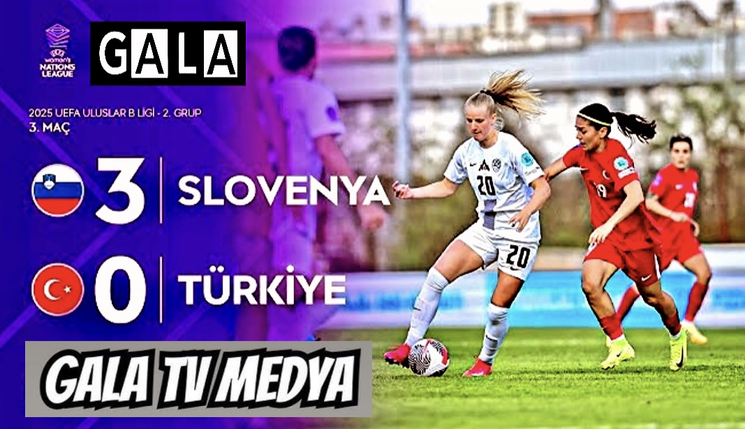 Türkiye Slovenya Deplasmanında Farklı Yenildi