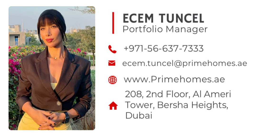 Ecem Tuncel Dubai’de Yeni Yapılan Projeleri Tanıtıyor