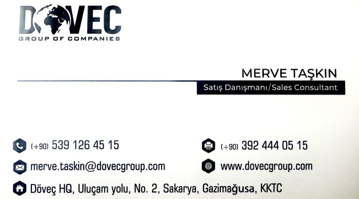 Merve Taşkın Kıbrıs’ta Yeni Yapılan Projeleri Tanıtıyor