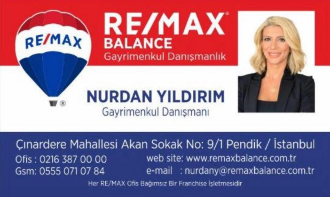 Nurdan Yıldırım Pendik’te Remax Gayrimenkul’de
