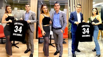 Özgür Subaşı Bahar Mammadli’yi Ziyaret Etti