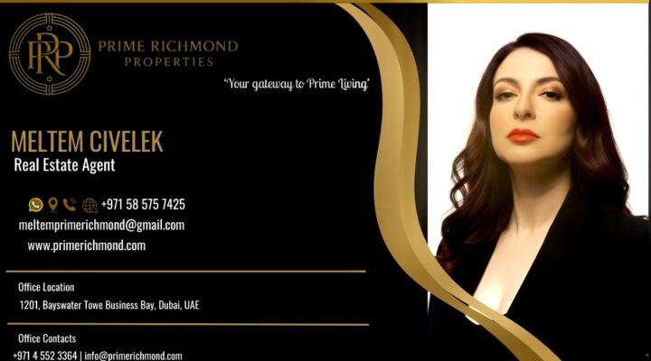 Meltem Çivelek Dubai’de Yeni Yapılan Projeleri Tanıtıyor