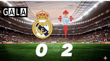 Celta Vigo Bernabeu’da Real Madrid’i Yıldızlarıyla Beraber Sahaya Gömdü!