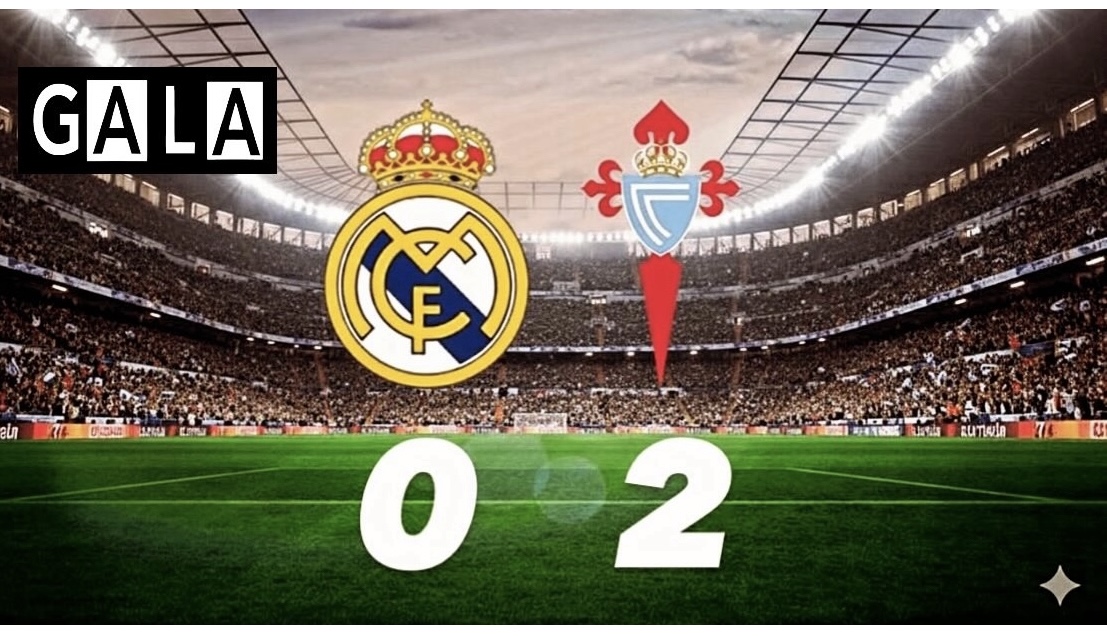 Celta Vigo Bernabeu’da Real Madrid’i Yıldızlarıyla Beraber Sahaya Gömdü!