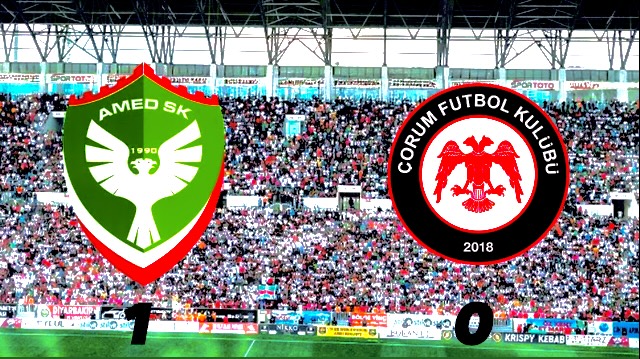 Amedspor Şampiyonluk Yolunda Çorum FK’yı Kendi Sahasında Yendi