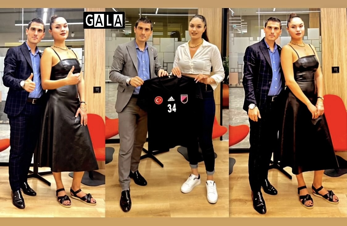 Özgür Subaşı Manken Beste Karahacıoğlu’nu Ziyaret Etti