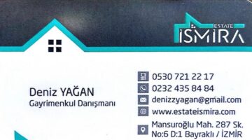 Deniz Yağan Emlak Sektöründe Yaptığı Çalışmalar