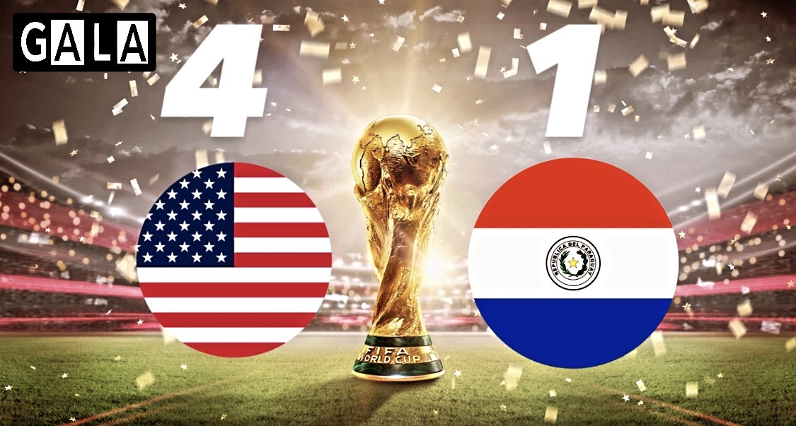 ABD Paraguay’ı Dünya Kupası İlk Maçında 4-1 Mağlup Etti.